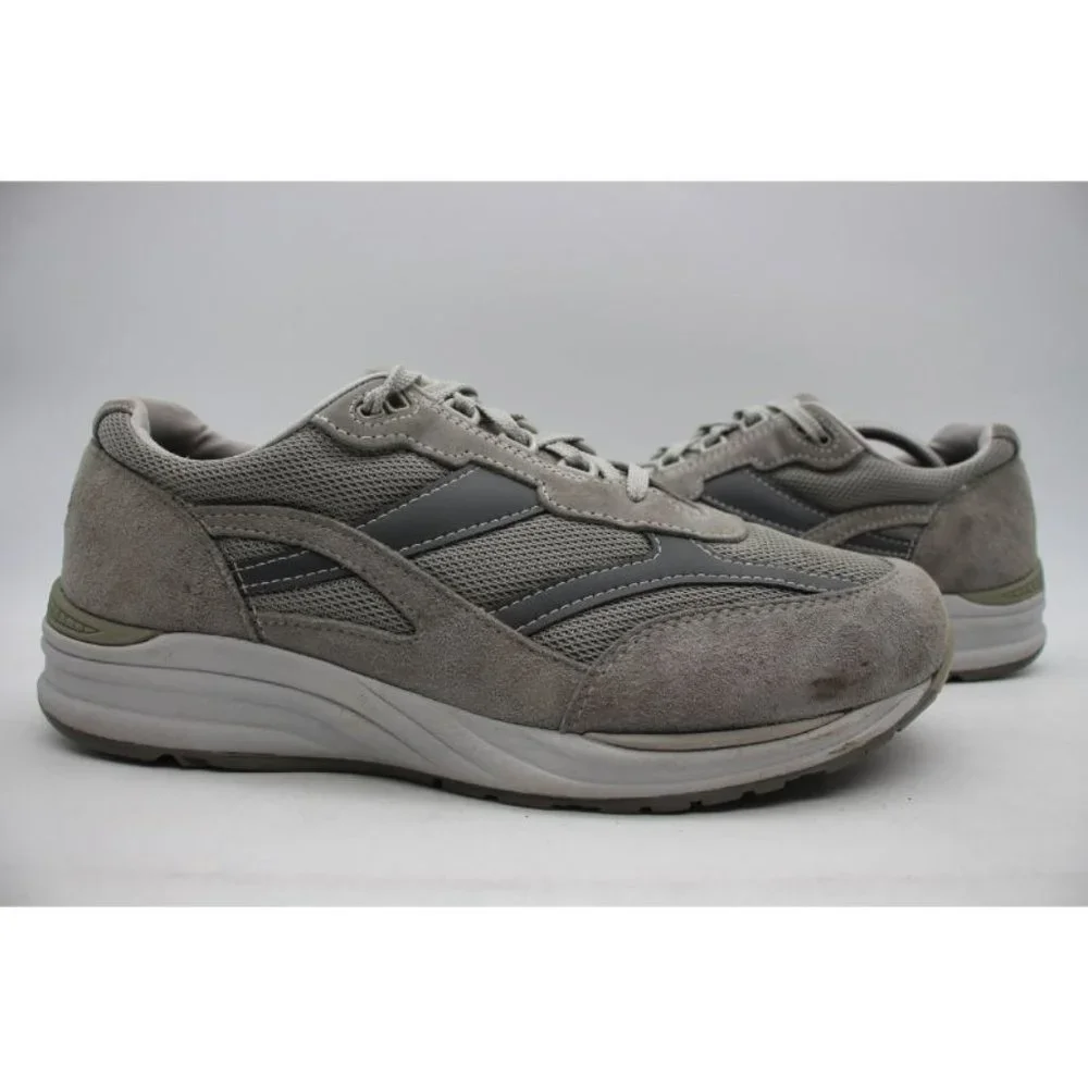 SAS Tour Men's Size 12 W Mesh Lace Up Comfort Shoes Gray Suede Sneakers